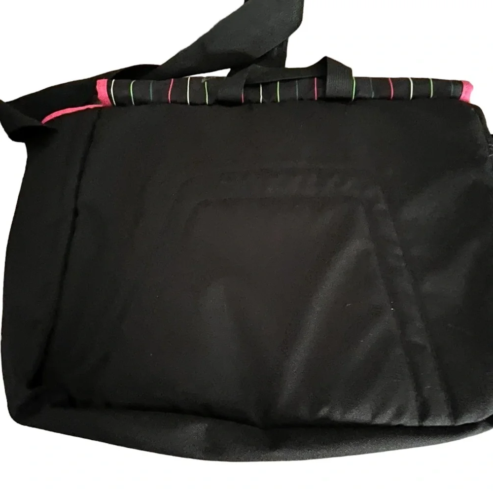 Jansport pink & black commuter bag adjustable strap shoulder pad like new padded